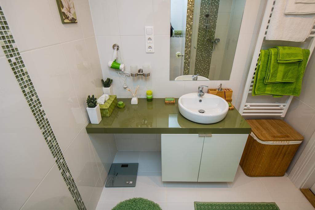 Green Pearl Apartment At St Stephen' S Basilica Budapest Szoba fotó
